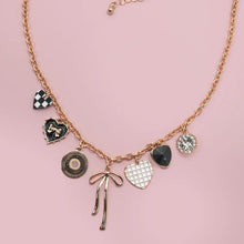 Load image into Gallery viewer, Charm Necklace Checker
