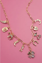 Load image into Gallery viewer, Western Boot Charm Necklace
