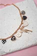 Load image into Gallery viewer, Charm Necklace Checker