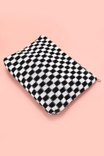 Load image into Gallery viewer, Checker Makeup Bag