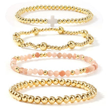 Load image into Gallery viewer, Cross Stack Bracelets