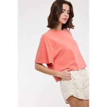 Load image into Gallery viewer, Color Me Happy Tee (PAPAYA)