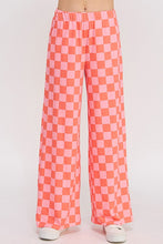 Load image into Gallery viewer, Checkered High Waisted Pants