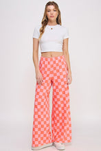 Load image into Gallery viewer, Checkered High Waisted Pants