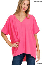 Load image into Gallery viewer, Blakely Airflow V-Neck Dolman Top
