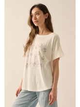 Load image into Gallery viewer, Birdie Floral Graphic Tee
