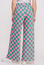 Load image into Gallery viewer, Checkered High Waisted Pants
